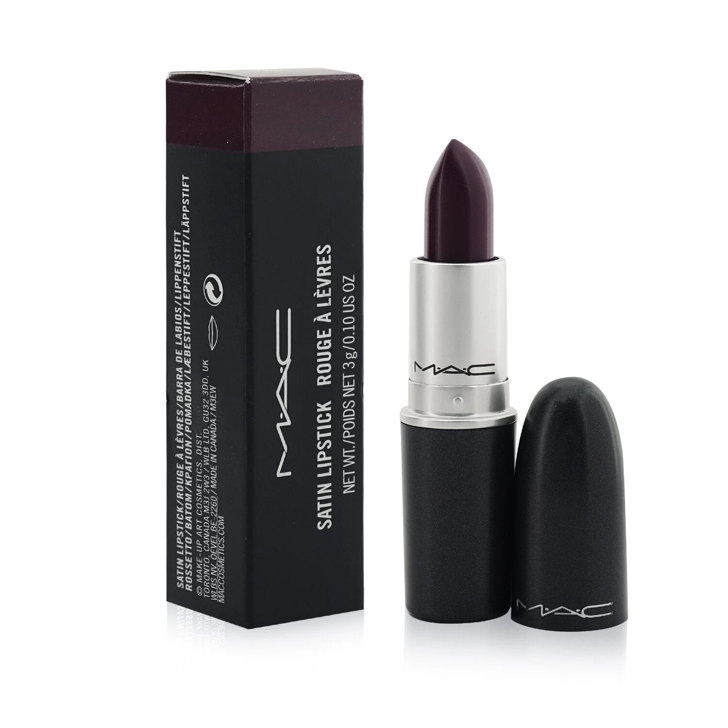 MAC Lipstick - Rebel (Satin) 3g/0.1oz 2 MAC Lipstick - Rebel (Satin) 3g/0.1oz - Image 2