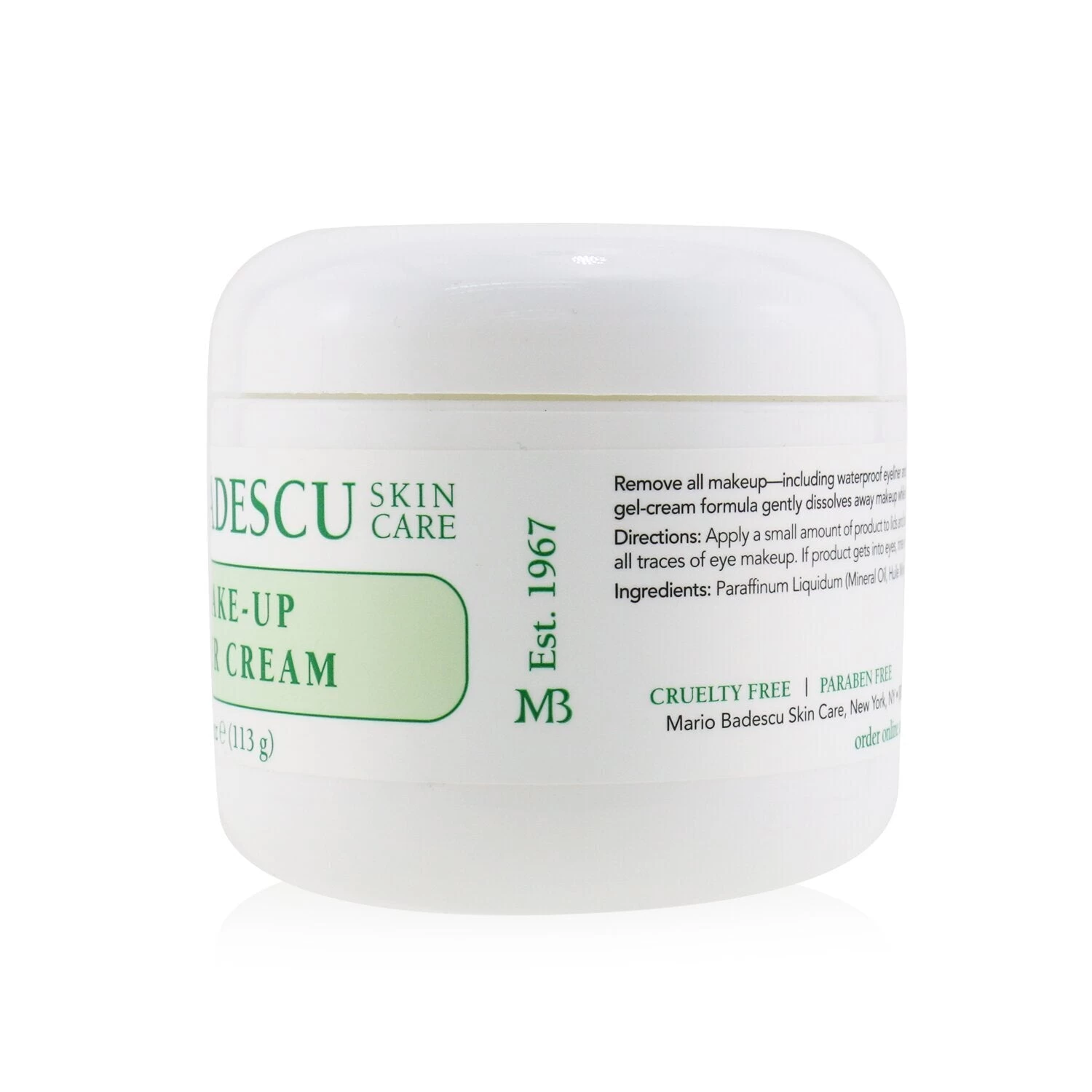 Mario Badescu Eye Make-Up Remover Cream - For All Skin Types 118ml/4oz 2 Mario Badescu Eye Make-Up Remover Cream - For All Skin Types 118ml/4oz - Image 2