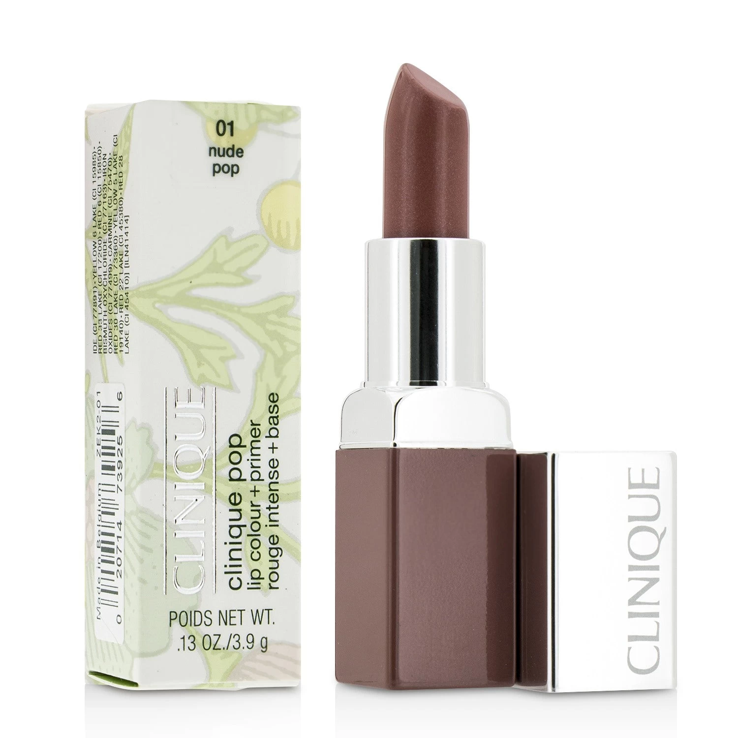 Clinique Clinique Pop Lip Colour + Primer - # 02 Bare Pop 3.9g/0.13oz 2 Clinique Clinique Pop Lip Colour + Primer - # 02 Bare Pop 3.9g/0.13oz - Image 2
