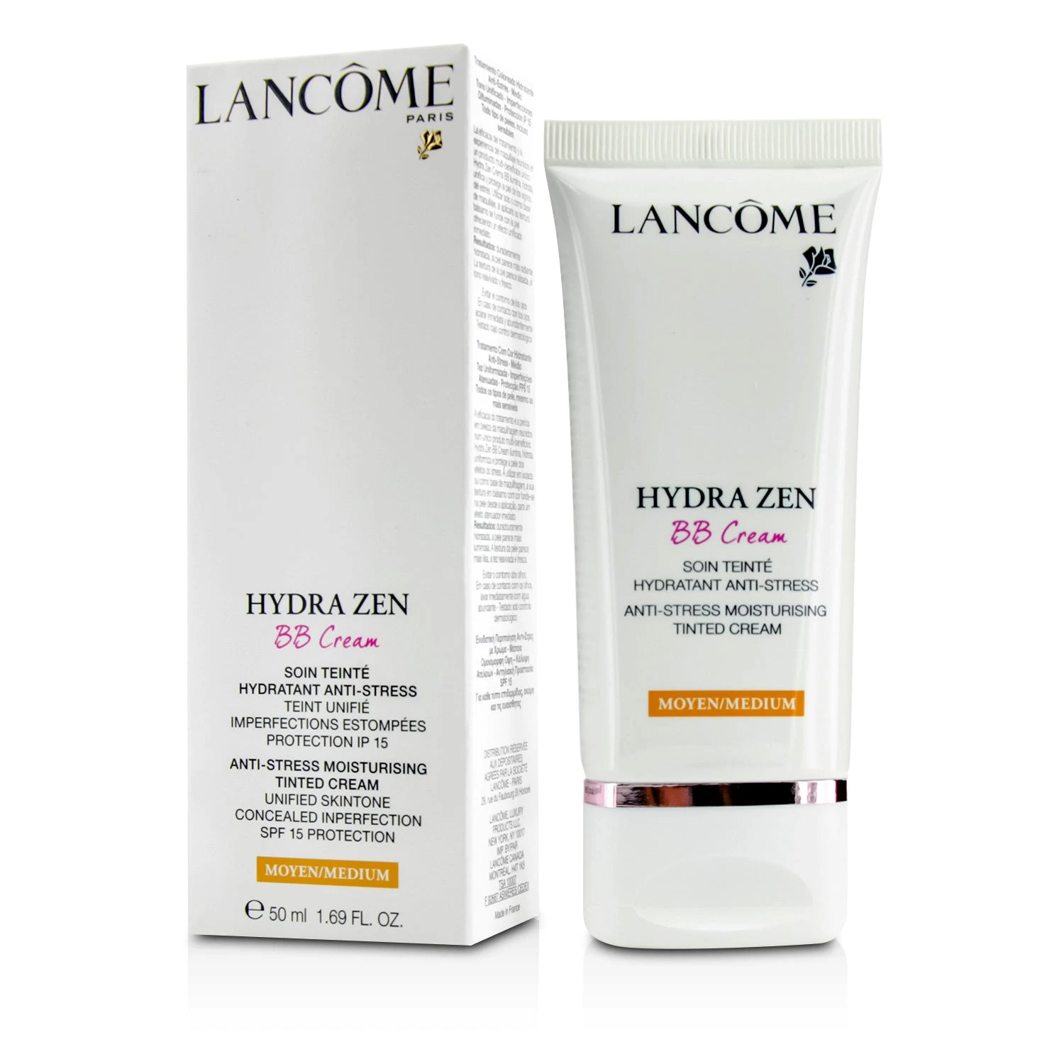 Lancome Hydra Zen (BB Cream) Anti-Stress Moisturising Tinted Cream SPF15 - #Medium 50ml/1.69oz 1 Lancome Hydra Zen (BB Cream) Anti-Stress Moisturising Tinted Cream SPF15 - #Medium 50ml/1.69oz