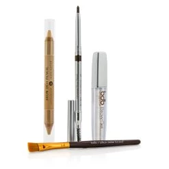Billion Dollar Brows Best Sellers Kit: 1x Universal Brow Pencil 0.27g/0.009oz, 1x Brow Duo Pencil 2.98g/0.1oz, 1x Smudge Brush, 1x Brow Gel 3ml/0.1oz 4pcs -Cosmetics Store 20178531914 2