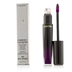 Lancome L'Absolu Lacquer Buildable Shine & Color Longwear Lip Color - # 490 Not Afraid 8ml/0.27oz