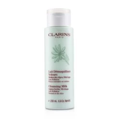Clarins Anti-Pollution Cleansing Milk With Alpine Herbs, Maringa - Normal Or Dry Skin 200ml/6.9oz