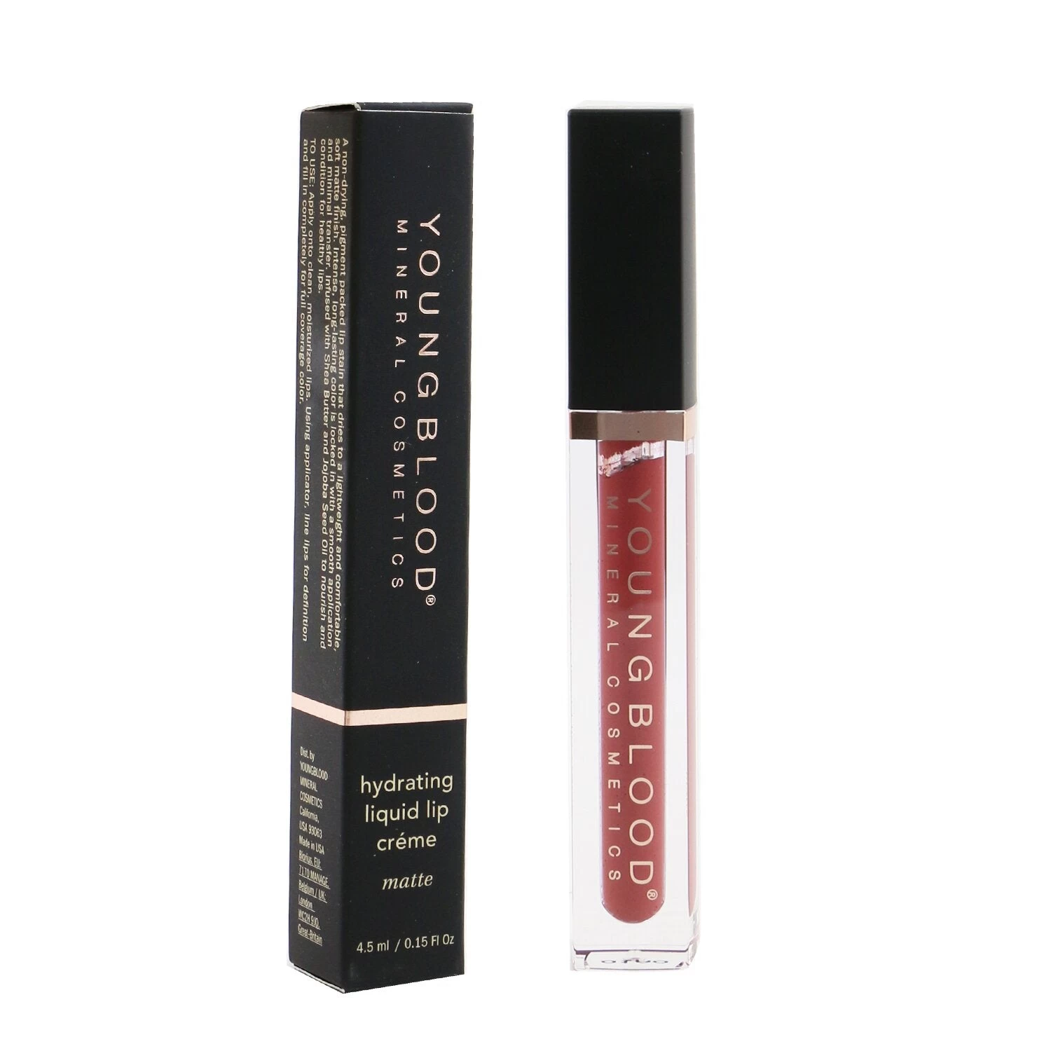 Youngblood Hydrating Liquid Lip Creme - # Sakura (Matte) 4.5ml/0.15oz 9 Youngblood Hydrating Liquid Lip Creme - # Sakura (Matte) 4.5ml/0.15oz - Image 9