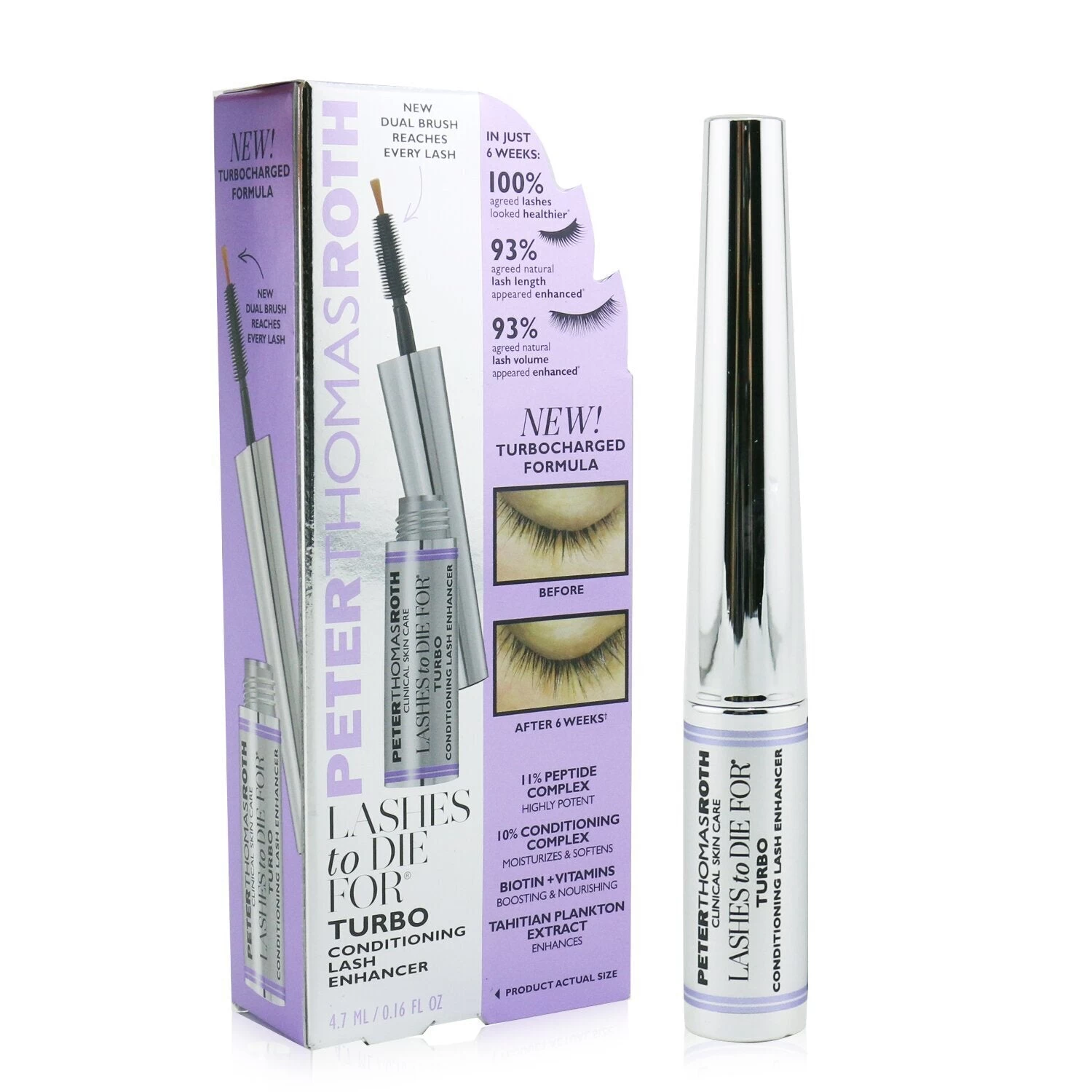 Peter Thomas Roth Lashes To Die For Turbo Conditioning Lash Enhancer 4.7ml/0.16oz 1 Peter Thomas Roth Lashes To Die For Turbo Conditioning Lash Enhancer 4.7ml/0.16oz