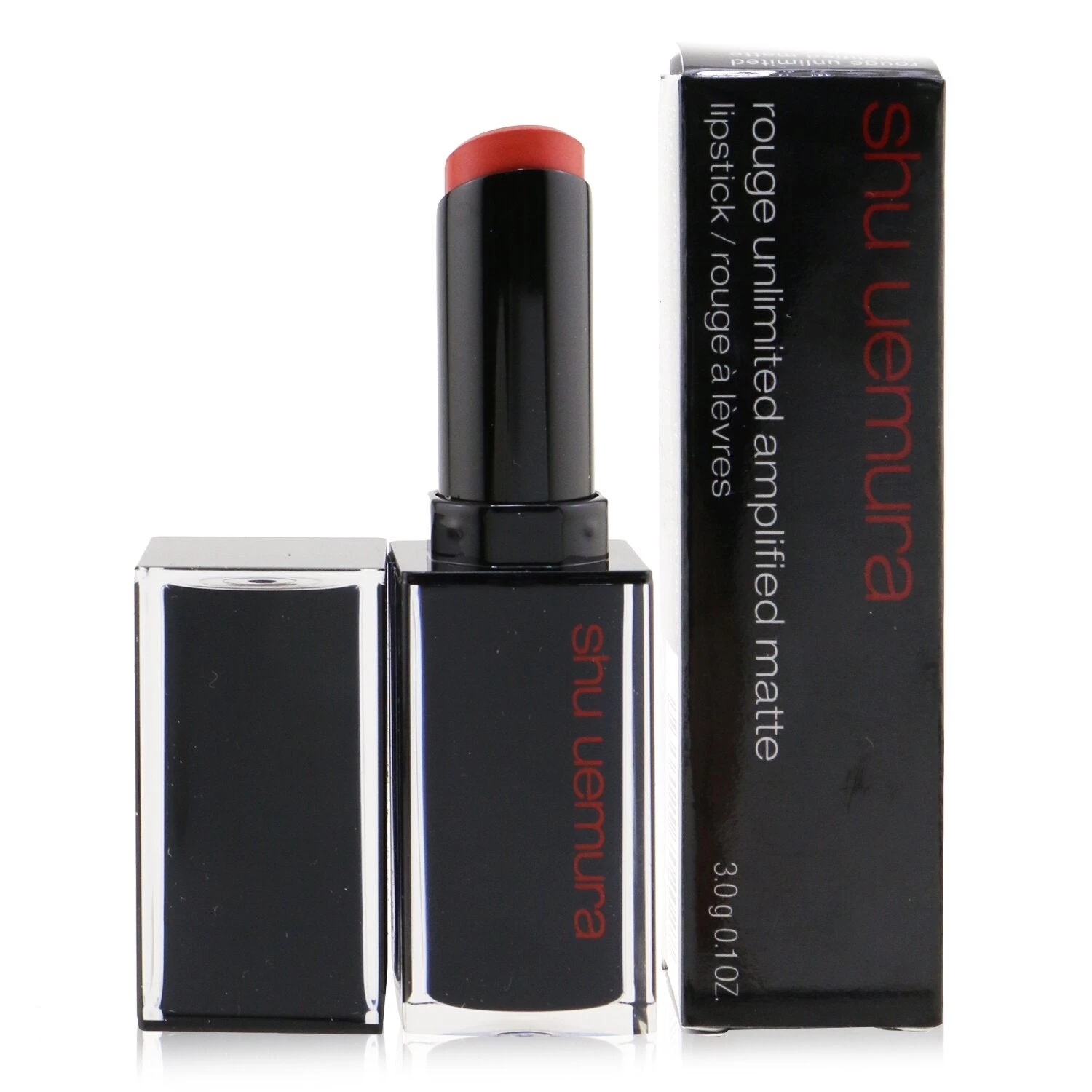 Shu Uemura Rouge Unlimited Amplified Matte Lipstick - # AM RD 195 3g/0.1oz 7 Shu Uemura Rouge Unlimited Amplified Matte Lipstick - # AM RD 195 3g/0.1oz - Image 7
