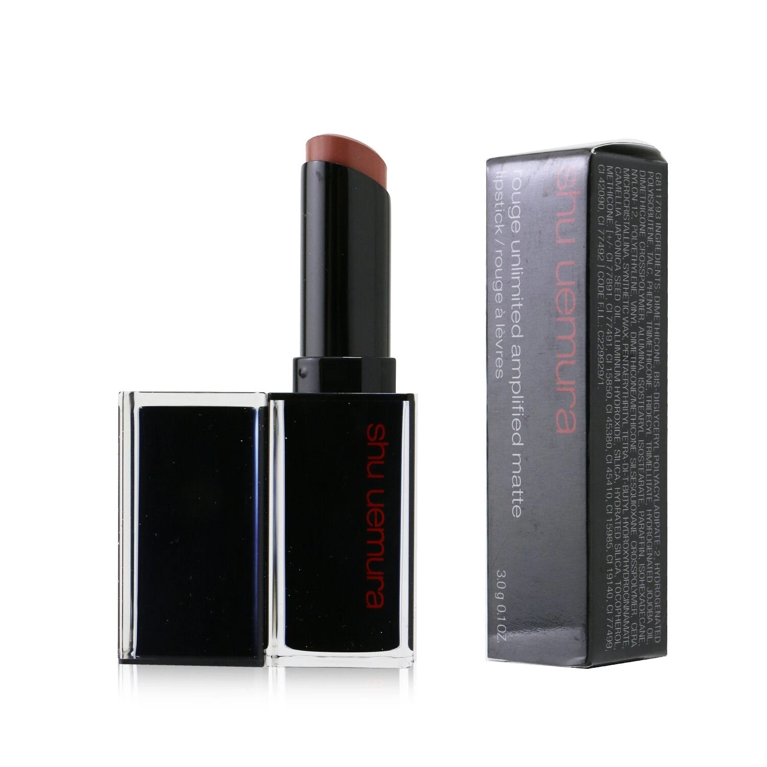 Shu Uemura Rouge Unlimited Amplified Matte Lipstick - # AM RD 195 3g/0.1oz 15 Shu Uemura Rouge Unlimited Amplified Matte Lipstick - # AM RD 195 3g/0.1oz - Image 15