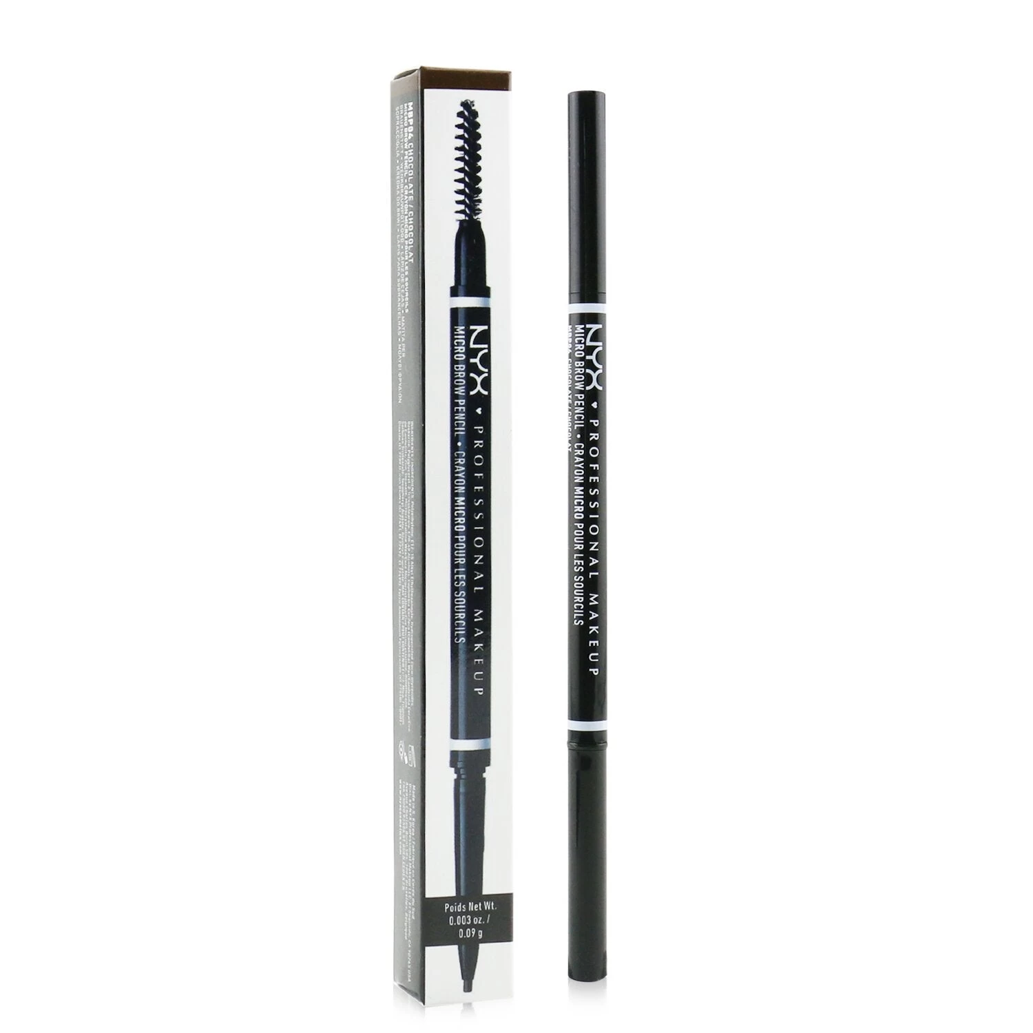 NYX Micro Brow Pencil - # Brunette 0.09g/0.003oz 9 NYX Micro Brow Pencil - # Brunette 0.09g/0.003oz - Image 9