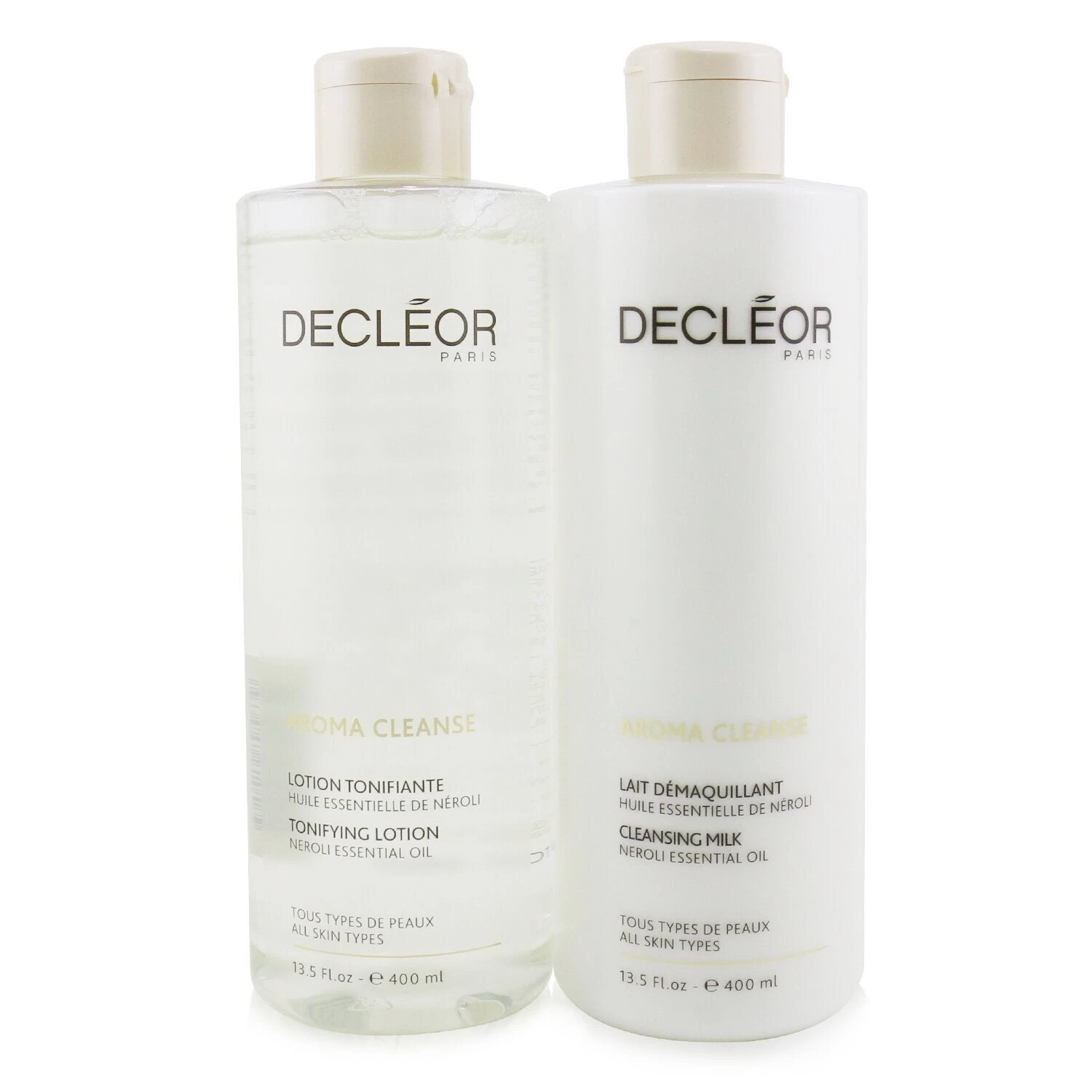 DECLÉOR Decleor Aroma Cleanse Prep & Finish Cleansing Duo: Essential Cleansing Milk 400ml+ Essential Tonifying Lotion 400ml 2pcs 2 DECLÉOR Decleor Aroma Cleanse Prep & Finish Cleansing Duo: Essential Cleansing Milk 400ml+ Essential Tonifying Lotion 400ml 2pcs - Image 2