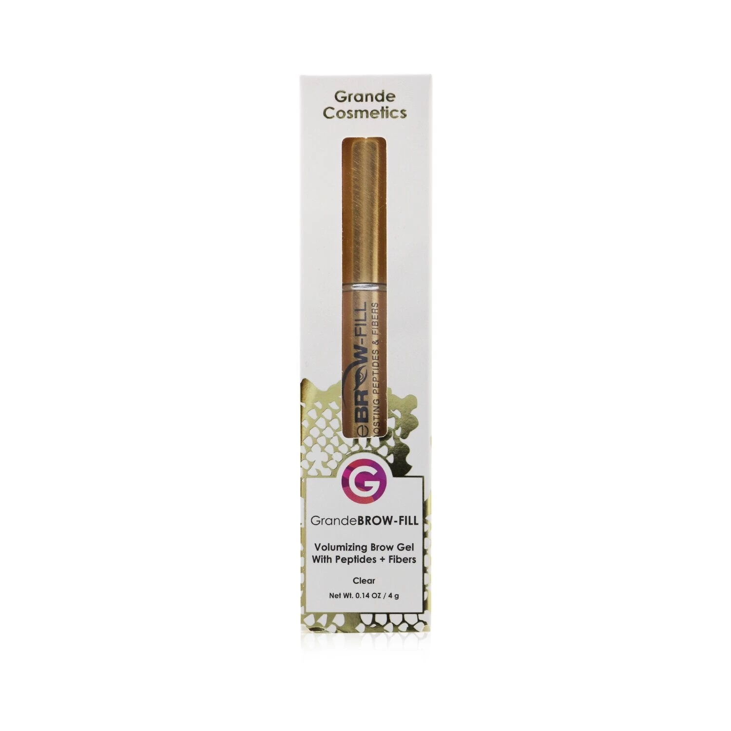 Grande Cosmetics (GrandeLash) GrandeBrow Fill Volumizing Brow Gel - # Medium 4g/0.14oz 11 Grande Cosmetics (GrandeLash) GrandeBrow Fill Volumizing Brow Gel - # Medium 4g/0.14oz - Image 11