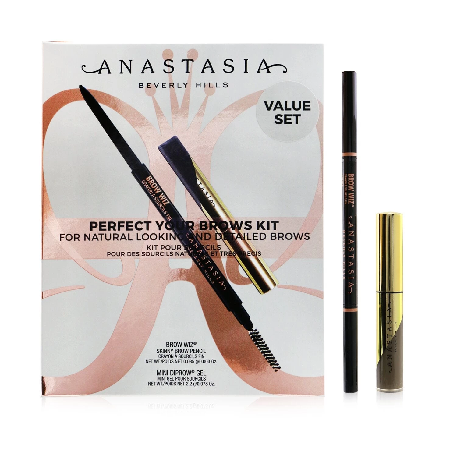 Anastasia Beverly Hills Perfect Your Brows Kit (Brow Wiz + Mini Dipbrow Gel) - # Soft Brown 2pcs 3 Anastasia Beverly Hills Perfect Your Brows Kit (Brow Wiz + Mini Dipbrow Gel) - # Soft Brown 2pcs - Image 3