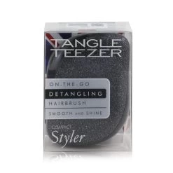 Tangle® Teezer Tangle Teezer Compact Styler On-The-Go Detangling Hair Brush - # Onyx Sparkle 1pc