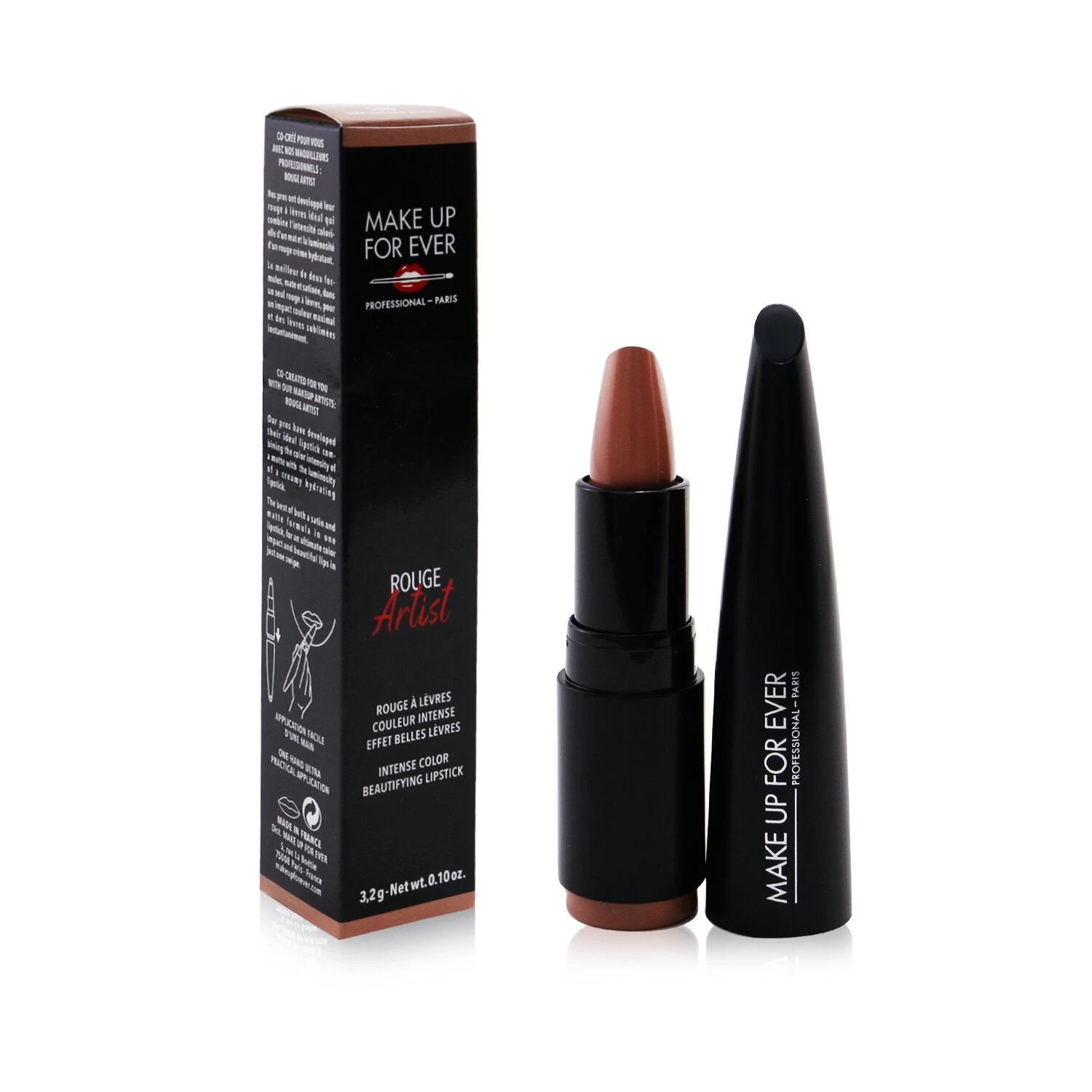 Make Up For Ever Rouge Artist Intense Color Beautifying Lipstick - # 308 Cheeky Candy 3.2g/0.1oz 5 Make Up For Ever Rouge Artist Intense Color Beautifying Lipstick - # 308 Cheeky Candy 3.2g/0.1oz - Image 5