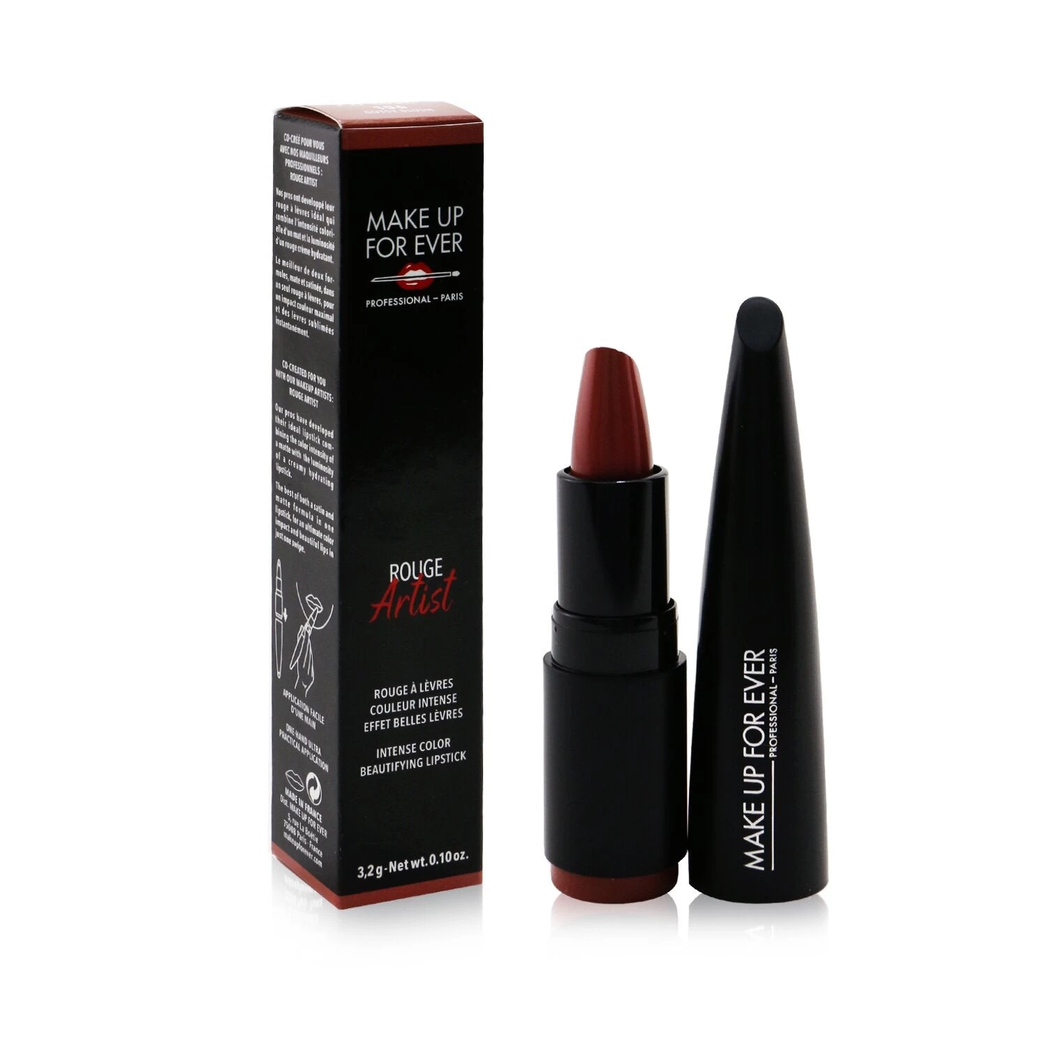 Make Up For Ever Rouge Artist Intense Color Beautifying Lipstick - # 308 Cheeky Candy 3.2g/0.1oz 8 Make Up For Ever Rouge Artist Intense Color Beautifying Lipstick - # 308 Cheeky Candy 3.2g/0.1oz - Image 8