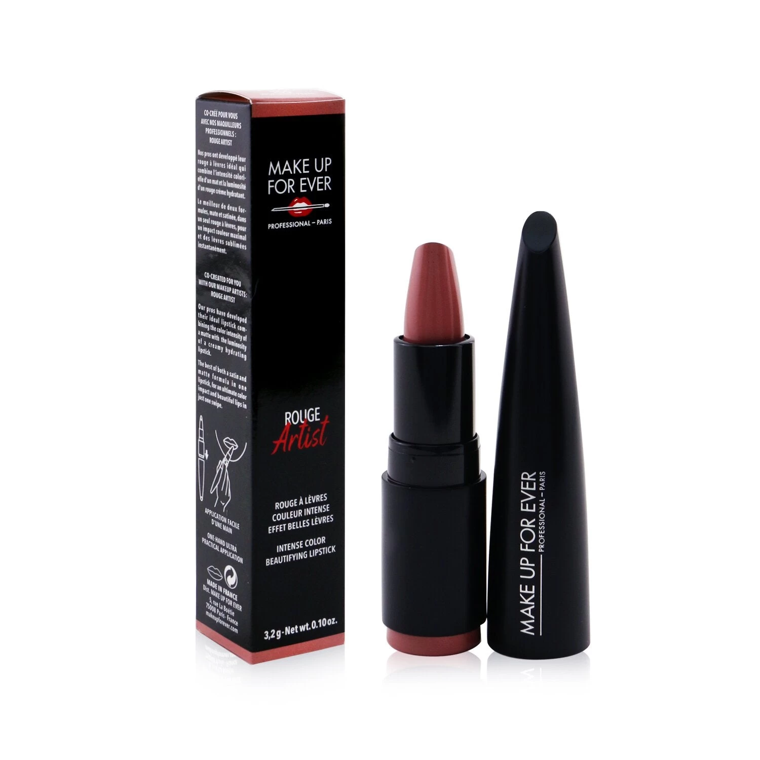 Make Up For Ever Rouge Artist Intense Color Beautifying Lipstick - # 308 Cheeky Candy 3.2g/0.1oz 11 Make Up For Ever Rouge Artist Intense Color Beautifying Lipstick - # 308 Cheeky Candy 3.2g/0.1oz - Image 11
