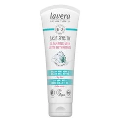 Lavera Basis Sensitiv Cleansing Milk - Organic Aloe Vera & Organic Shea Butter (For Dry & Sensitive Skin) 125ml/4oz