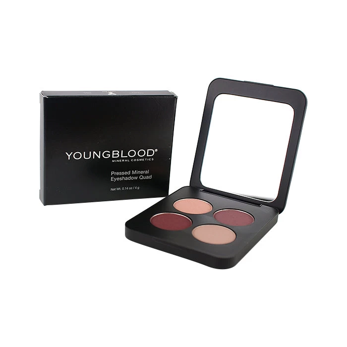 Youngblood Pressed Mineral Eyeshadow Quad - Vintage 4g/0.14oz 1 Youngblood Pressed Mineral Eyeshadow Quad - Vintage 4g/0.14oz