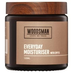 Woodsman Everyday Moisturiser With SPF 120ml
