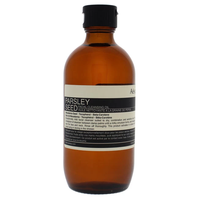 Aesop Parsley Seed Facial Cleansing Oil By Aesop For Unisex - 6.8 Oz Cleanser 1 Aesop Parsley Seed Facial Cleansing Oil By Aesop For Unisex - 6.8 Oz Cleanser