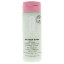 Clinique All About Clean All-In-One Cleansing Micellar Milk And Makeup Remover - Oily Skin By Clinique For Women - 6.7 Oz Cleanser