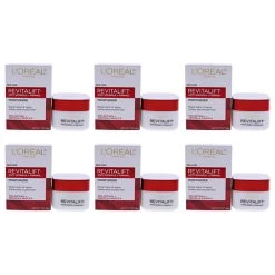 LOreal Professional Revitalift Anti-Wrinkle And Firming Moisturizer Cream By LOreal Professional For Unisex - 1.7 Oz Cream - Pack Of 6