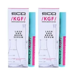 Ecoco Eco KGF Lash And Brow Serum By Ecoco For Unisex - 0.16 Oz Serum - Pack Of 2