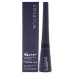 LashFood BrowFood Aqua Brow Powder And Pencil Duo - Taupe By LashFood For Women - 1 Pc 0.035oz Brow Powder, 0.005oz Pencil