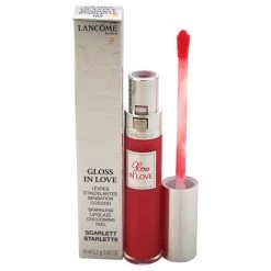 Lancome Gloss In Love Lipglaze - # 162 Scarlett Starlette By Lancome For Women - 0.2 Oz Lipglaze