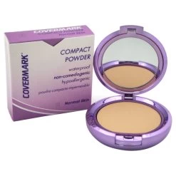 Covermark Compact Powder Waterproof - # 1 - Normal Skin By Covermark For Women - 0.35 Oz Powder